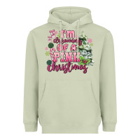 Matcha im dreaming of a pink christmas Heavyweight Hoodie - MaliasSmallBusiness