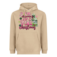 Mushroom im dreaming of a pink christmas Heavyweight Hoodie - MaliasSmallBusiness