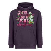Plum im dreaming of a pink christmas Heavyweight Hoodie - MaliasSmallBusiness