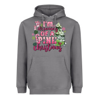 Storm im dreaming of a pink christmas Heavyweight Hoodie - MaliasSmallBusiness