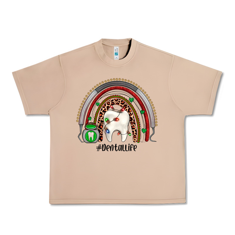 Christmas Dental Life Rainbow Urban Heavy Tee by JahusDesignShop | Teevron