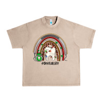 French Oak Christmas dental life rainbow Urban Heavy Tee - JahusDesignShop
