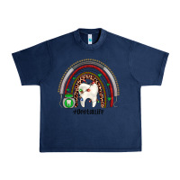 Navy Christmas dental life rainbow Urban Heavy Tee - JahusDesignShop