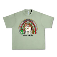 Oil Green Christmas dental life rainbow Urban Heavy Tee - JahusDesignShop