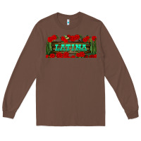 Chestnut latina libbey glass Long Sleeve Tee - BundleAndBundleShop