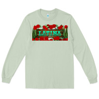 Matcha latina libbey glass Long Sleeve Tee - BundleAndBundleShop