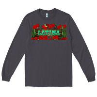 Smoke latina libbey glass Long Sleeve Tee - BundleAndBundleShop