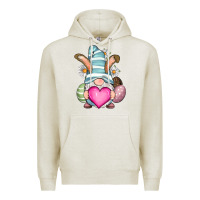 Oatmeal Heather Easter gnome Premium Hoodie - RanaPortraitStore