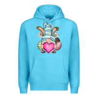 Ocean Blue Easter gnome Premium Hoodie - RanaPortraitStore