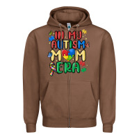 Chestnut in my autism mom era Zipper Hoodie - MaliasSmallBusiness