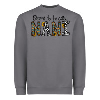Storm blessed to be called nanı Heavyweight Sweatshirt - CowhideDigitalArt