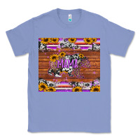 Colony Blue mama bear sunflowers purple Classic Tee - Jasminsmagicworld
