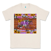 Natural mama bear sunflowers purple Classic Tee - Jasminsmagicworld