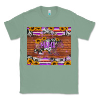Sage mama bear sunflowers purple Classic Tee - Jasminsmagicworld