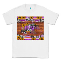 White mama bear sunflowers purple Classic Tee - Jasminsmagicworld