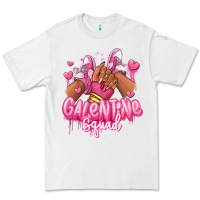 White galentine squad afro girl sneakers Premium Tee - RanaPortraitStore