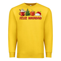 Lemon feliz navidad Premium Sweatshirt - MaliasSmallBusiness