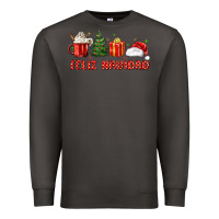 Smoke feliz navidad Premium Sweatshirt - MaliasSmallBusiness