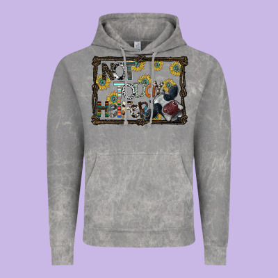 Not Today Heifer Vintage Hoodie Designed By Sublimationcraftshop