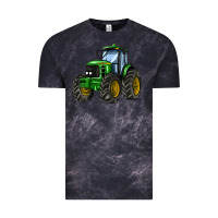 Cloud Black farm tractor Vintage Tee - AdoDesignShop