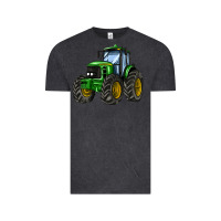 Vintage Black farm tractor Vintage Tee - AdoDesignShop