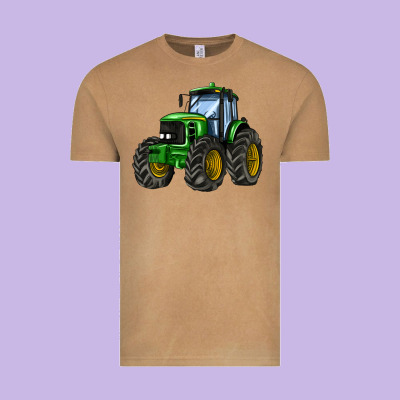 Farm Tractor Vintage Tee Designed By Adodesignshop