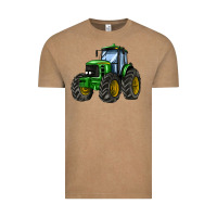 Vintage Coffee farm tractor Vintage Tee - AdoDesignShop