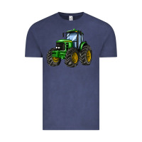 Vintage Denim farm tractor Vintage Tee - AdoDesignShop