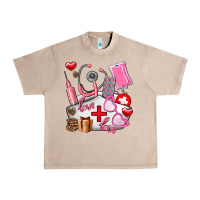 French Oak nurse  valentines day love Urban Heavy Tee - AdoDesignShop