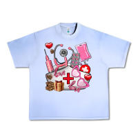Grape Ice nurse  valentines day love Urban Heavy Tee - AdoDesignShop