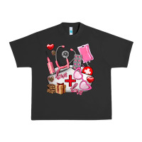 Pigment Black nurse  valentines day love Urban Heavy Tee - AdoDesignShop