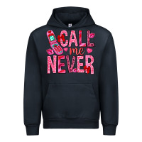 Call Me Never Valentine's Day Urban Hoodie | Teevron