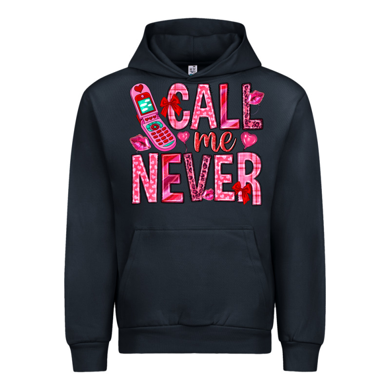 Call Me Never Valentine's Day Urban Hoodie by HowdyJamesFarm | Teevron