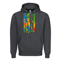Smoke autism american flag Zipper Hoodie - MaliasSmallBusiness