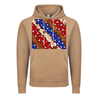 Vintage Coffee 4th of July USA flag leopard cowhide 20oz tumbler Vintage Hoodie - Neo Western