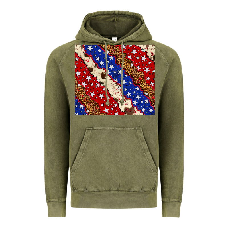 4th Of July Usa Flag Leopard Cowhide 20oz Tumbler Vintage Hoodie by Neo Western | Teevron