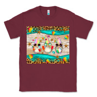 Burgundy summer gnomes Classic Tee - Artiststas