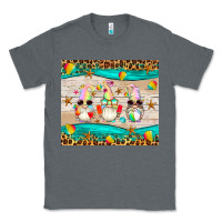 Charcoal Heather summer gnomes Classic Tee - Artiststas