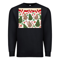 Black christmas tree cakes Premium Sweatshirt - MaliasSmallBusiness