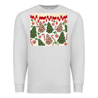 Dove Grey christmas tree cakes Premium Sweatshirt - MaliasSmallBusiness