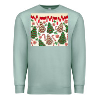 Seafoam christmas tree cakes Premium Sweatshirt - MaliasSmallBusiness