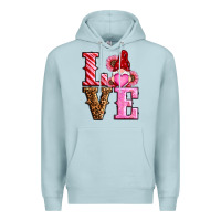 Blue Mist love valentines day gnomes Premium Hoodie - RanaPortraitStore