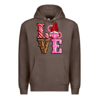 Coffee love valentines day gnomes Premium Hoodie - RanaPortraitStore