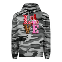Slate Camo love valentines day gnomes Premium Hoodie - RanaPortraitStore