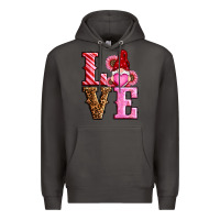 Smoke love valentines day gnomes Premium Hoodie - RanaPortraitStore
