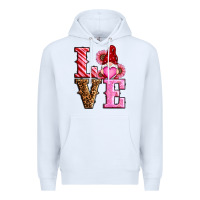 White love valentines day gnomes Premium Hoodie - RanaPortraitStore