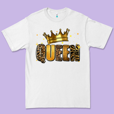 Queen Glitter Premium Tee Designed By Ranaportraitstore