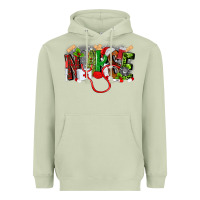Matcha nurse christmas Heavyweight Hoodie - MaliasSmallBusiness