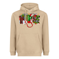 Mushroom nurse christmas Heavyweight Hoodie - MaliasSmallBusiness