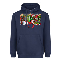 Navy nurse christmas Heavyweight Hoodie - MaliasSmallBusiness